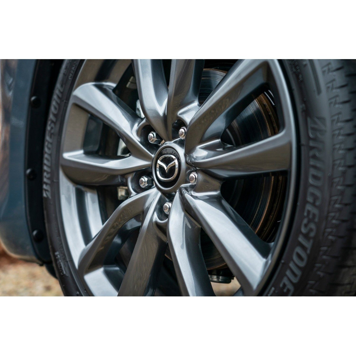 Mazda3 OEM Alloy Wheel - Dark Grey High-Lustre Metallic - 18" | Mazda3 Hatchback (2019-2022)