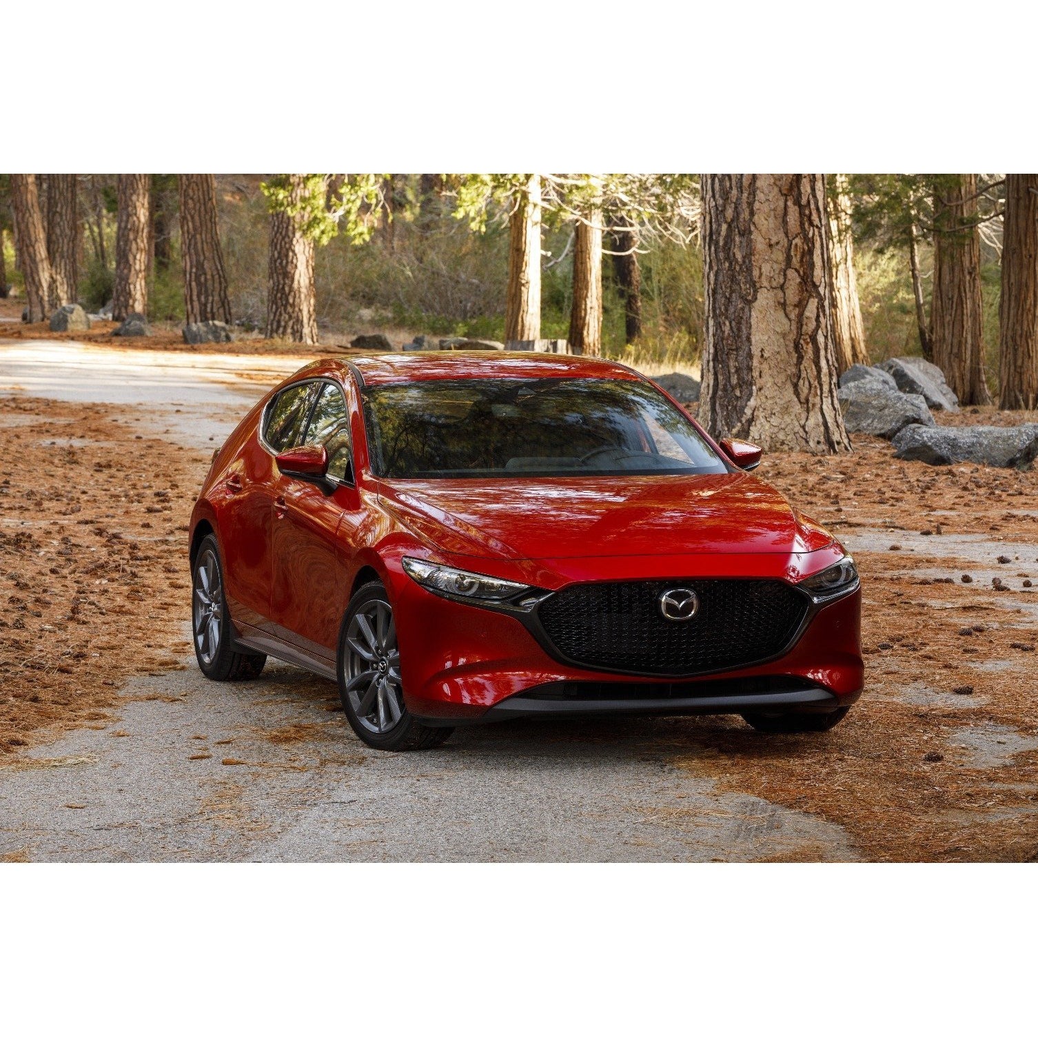 Mazda3 OEM Alloy Wheel - Dark Grey High-Lustre Metallic - 18" | Mazda3 Hatchback (2019-2022)