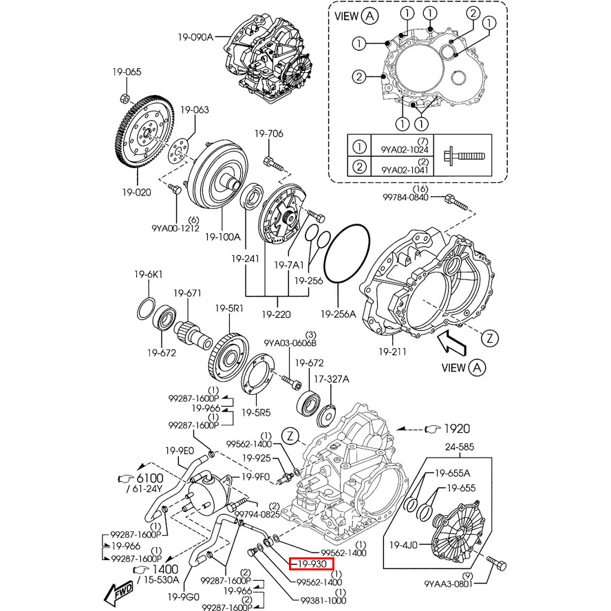 Oil Pipe | Mazda3 Sedan & Hatchback (2004-2009)