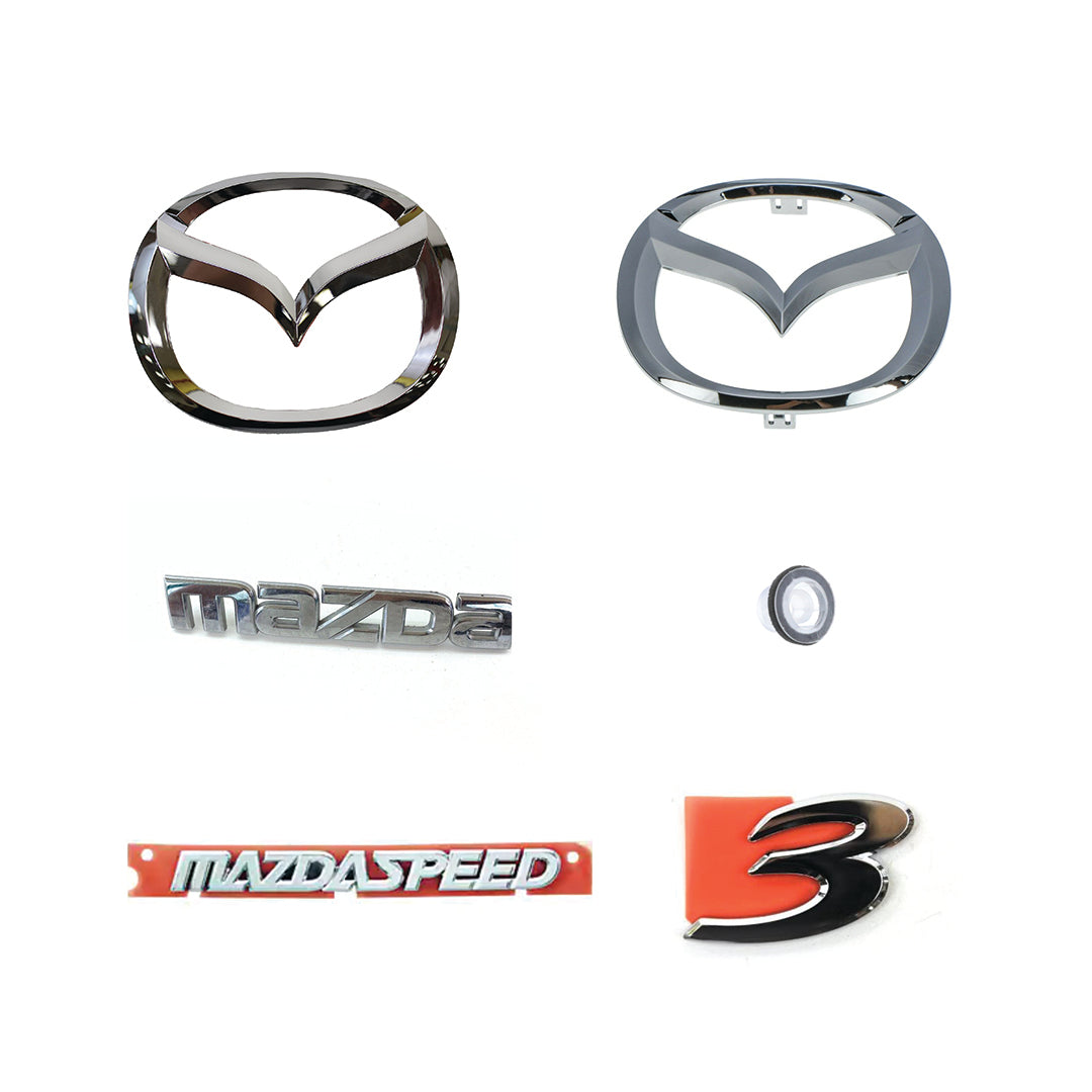 Mazda3 Emblems, Badging | Mazda3 Hatchback, Mazdaspeed3 (2004-2009)