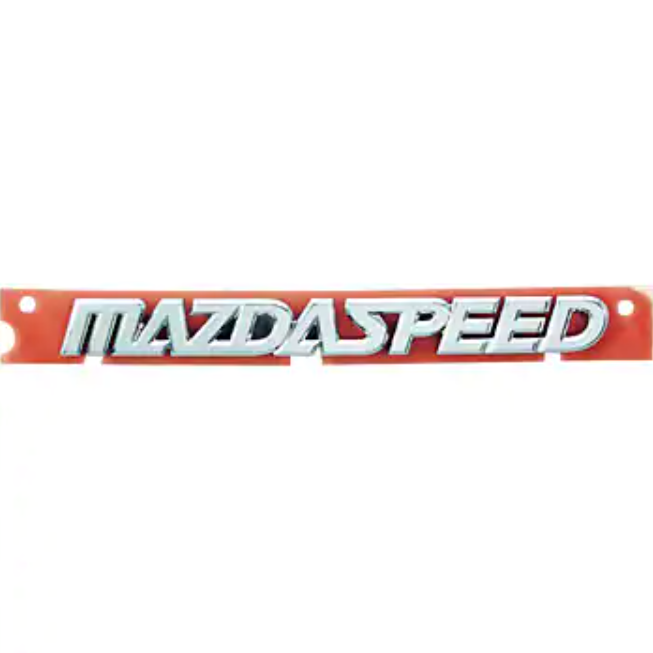 Mazda3 Emblems, Badging | Mazda3 Hatchback, Mazdaspeed3 (2010-2013)