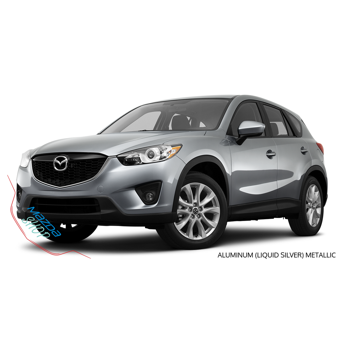 Aluminum Metallic - 38P Premium Touch-Up Paint Pen Colour