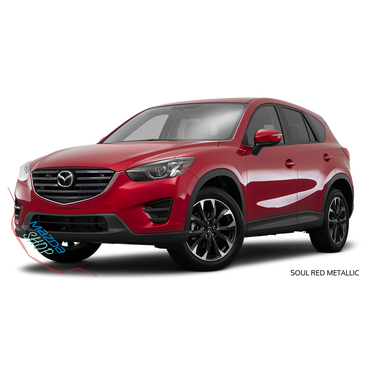 Soul Red Metallic - 41V Premium Touch-Up Paint Pen Colour