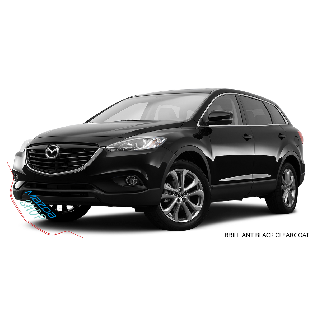 Brilliant Black Clearcoat - A3F Premium Touch-Up Paint Pen Colour