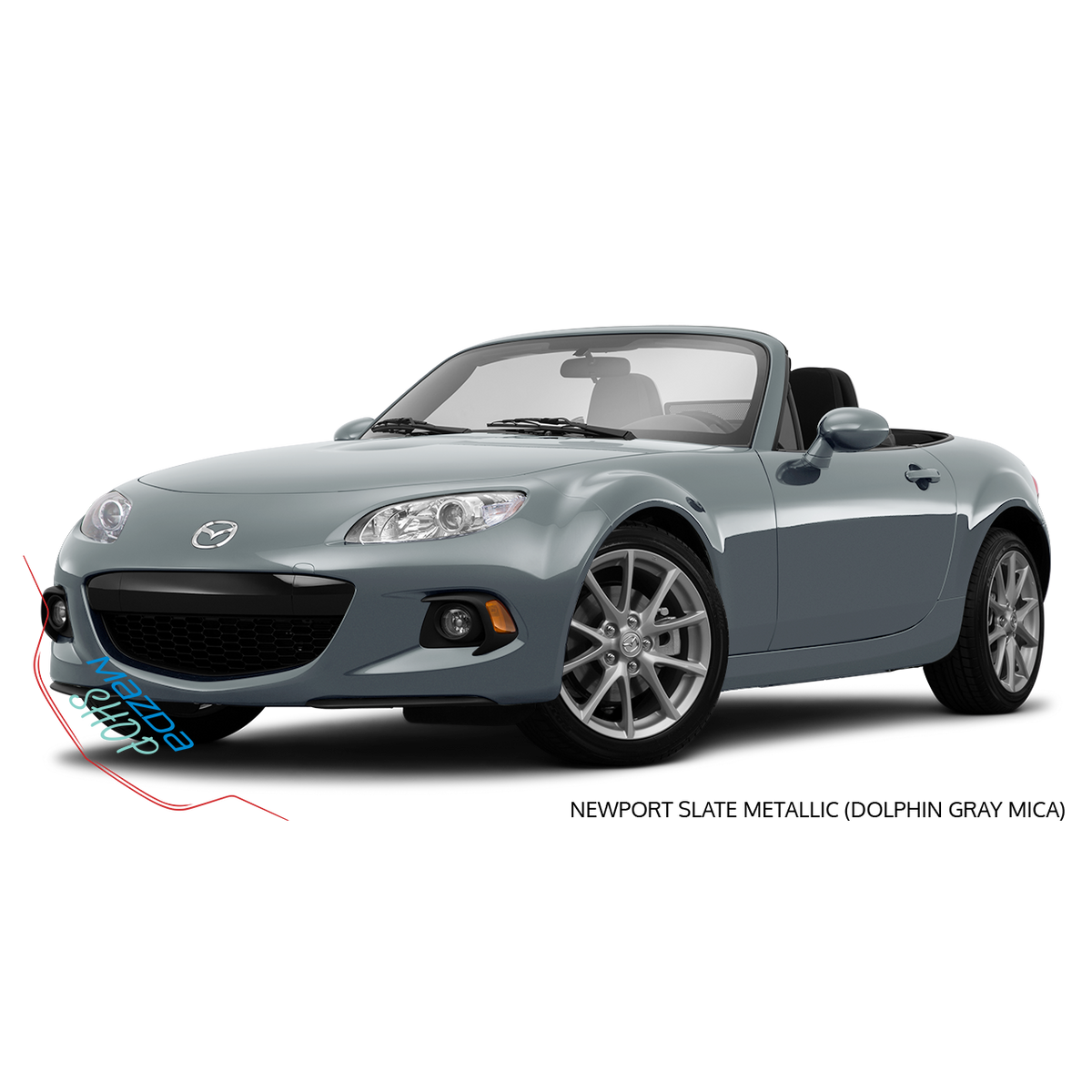 Newport Slate Metallic (Dolphin Gray Mica) - 39T Premium Touch-Up Paint Pen Colour