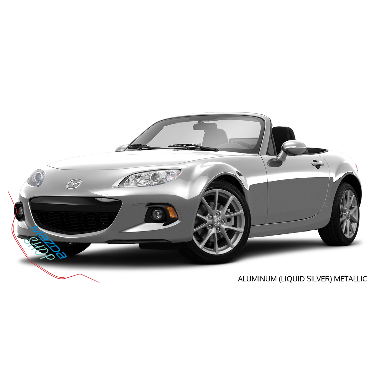 Aluminum (Liquid Silver) Metallic - 38P Premium Touch-Up Paint Pen Colour