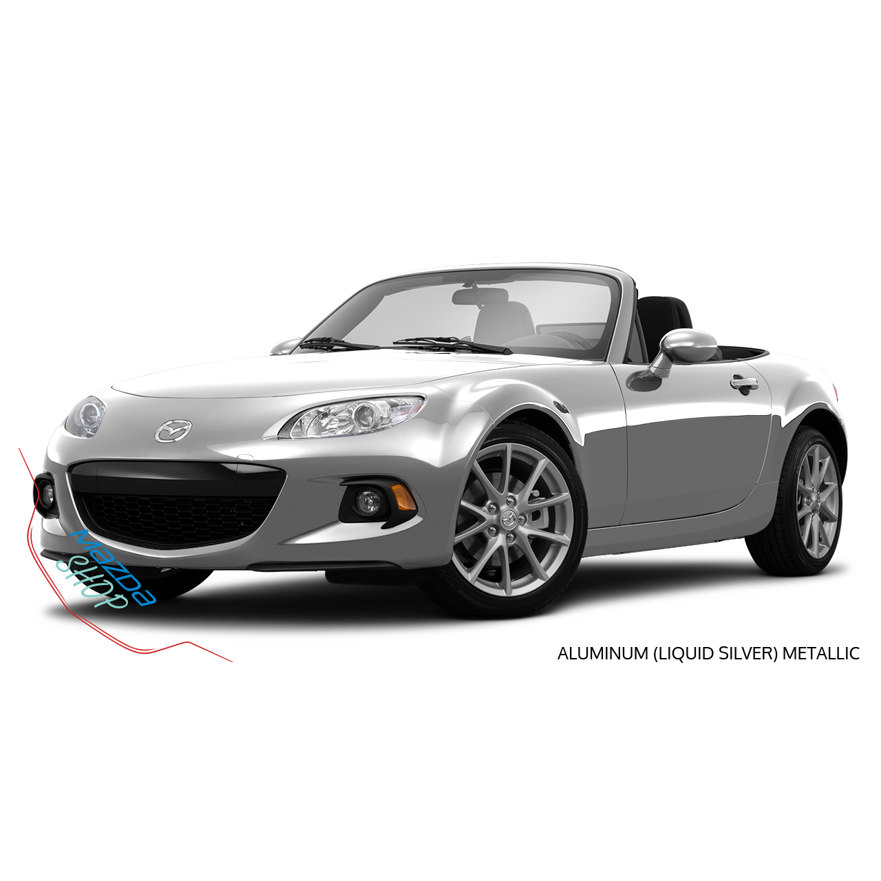 Aluminum (Liquid Silver) Metallic - 38P Premium Touch-Up Paint Pen Colour