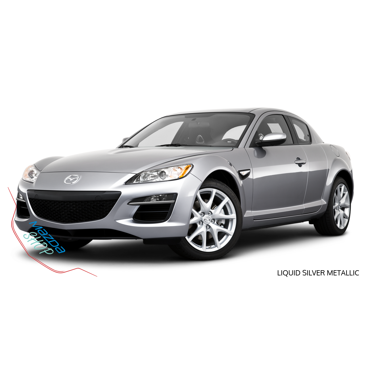 Liquid Silver Metallic - 38P Premium Touch-Up Paint Pen Colour