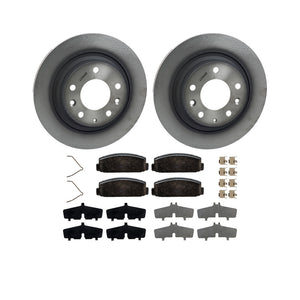 Rear Brake Package: Pads, Rotors & Attachment Kit | Mazda6 (2003-2005)