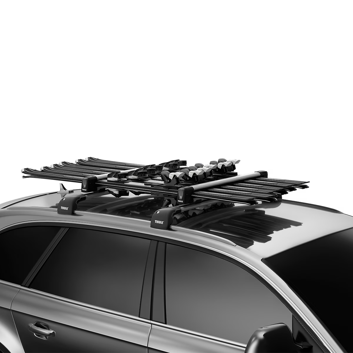 Roof Rack Accessory: Ski/Snowboard Carrier | Thule SnowPack L (732615)