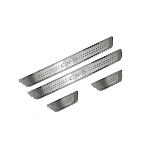 For Mazda CX-5 Car Accessories Door Sill Protector Cover