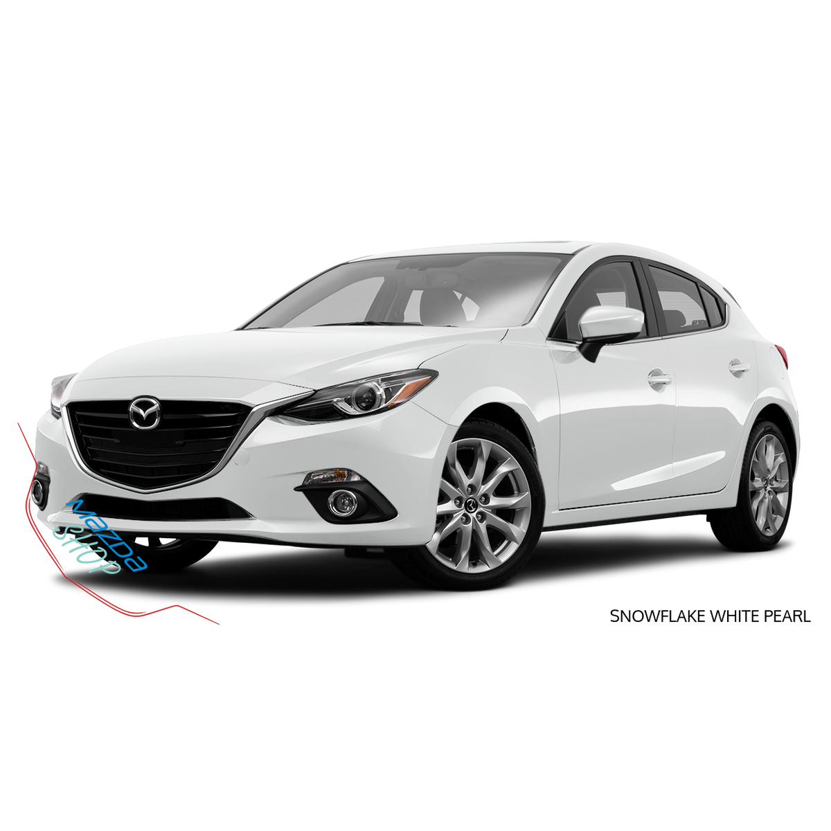 Snowflake White Pearl - 25D Premium Touch-Up Paint Pen Colour