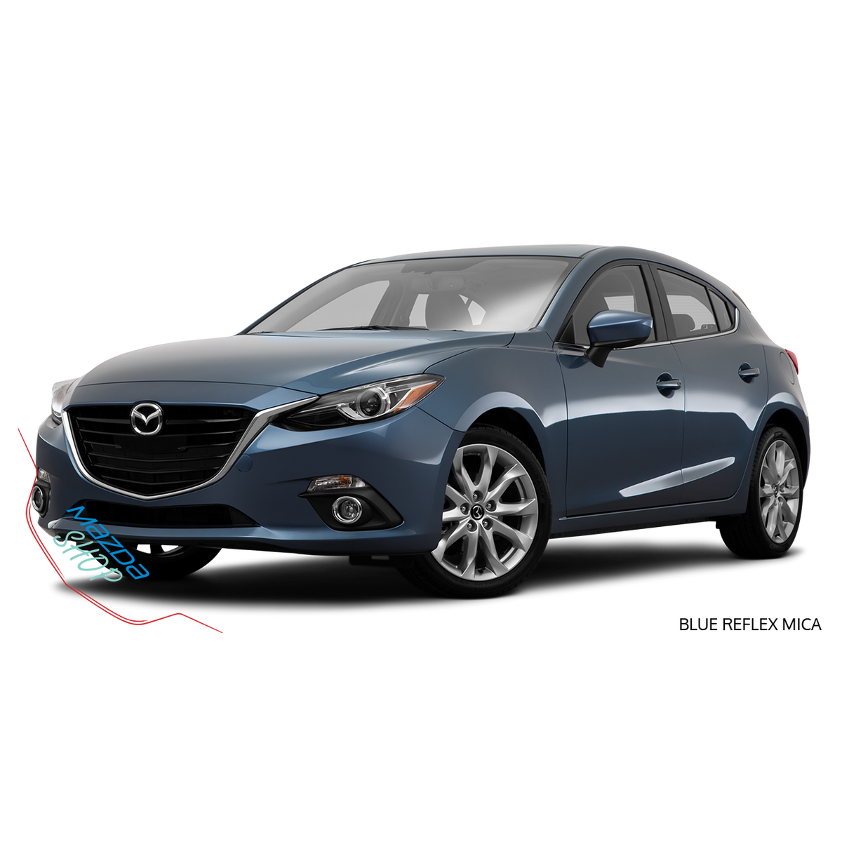 Blue Reflex Mica - 42B Premium Touch-Up Paint Pen Colour