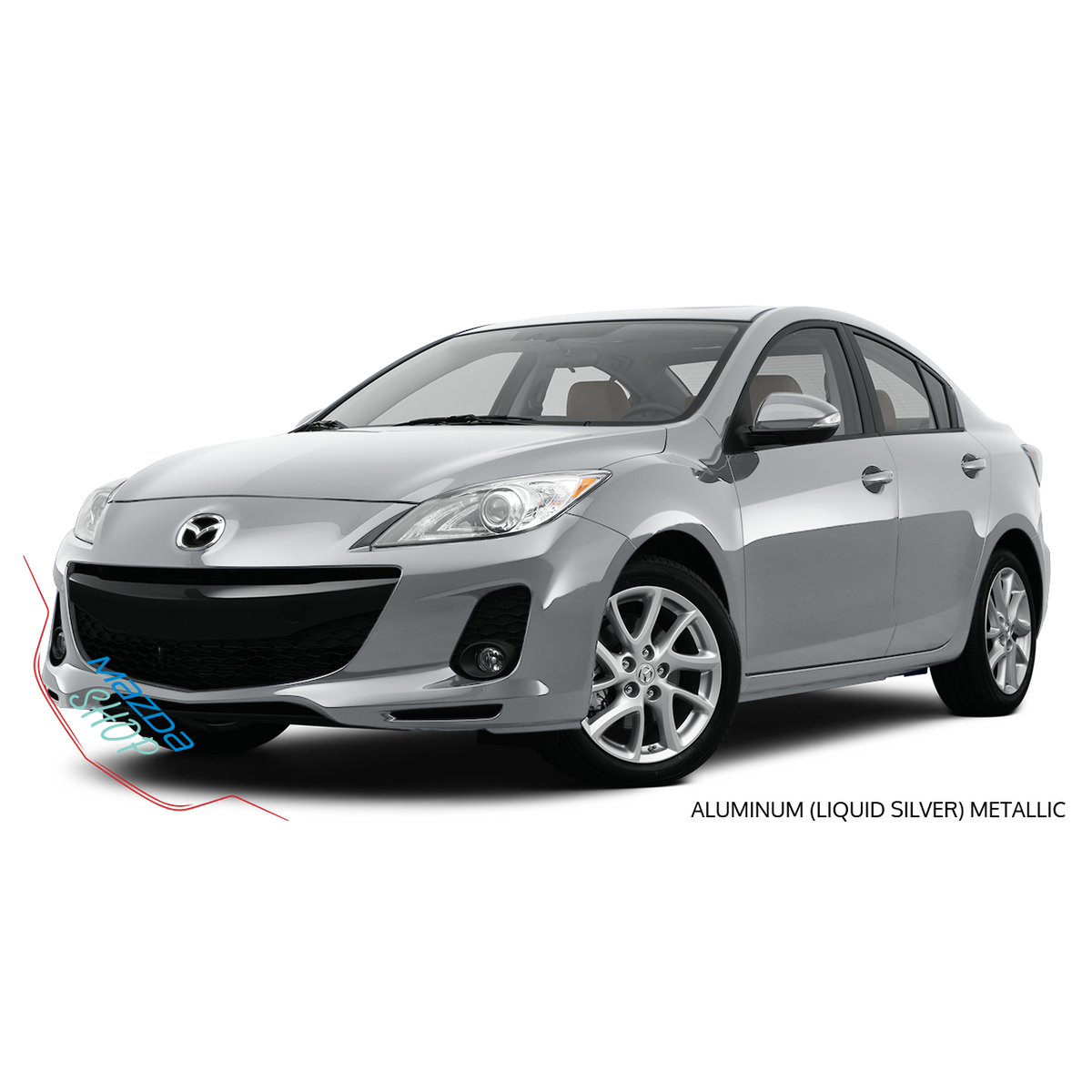 Aluminum (Liquid Silver) Metallic - 38P Premium Touch-Up Paint Pen Colour