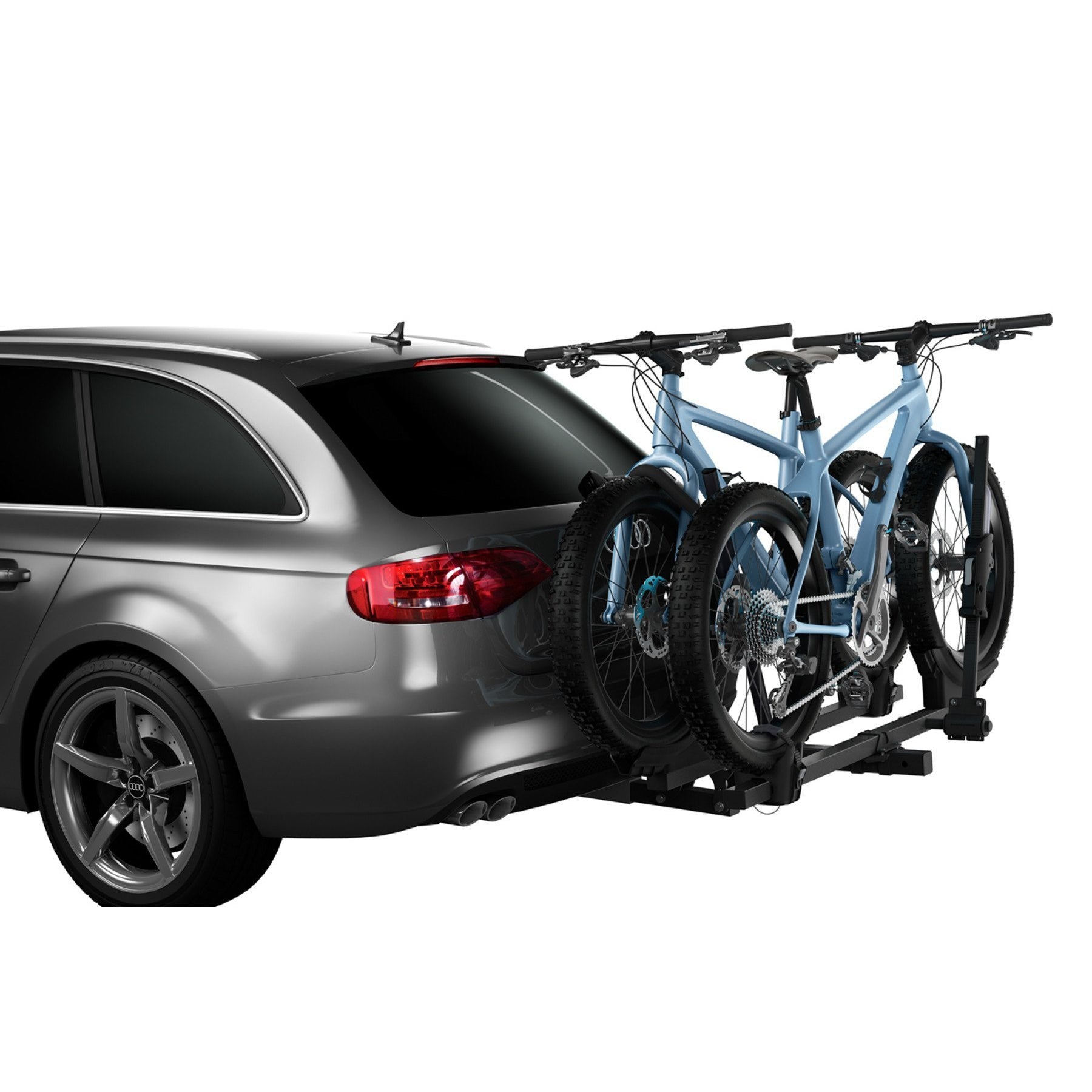 Trailer Hitch Mount Bike Carrier (Platform-Style) - 2 Bikes