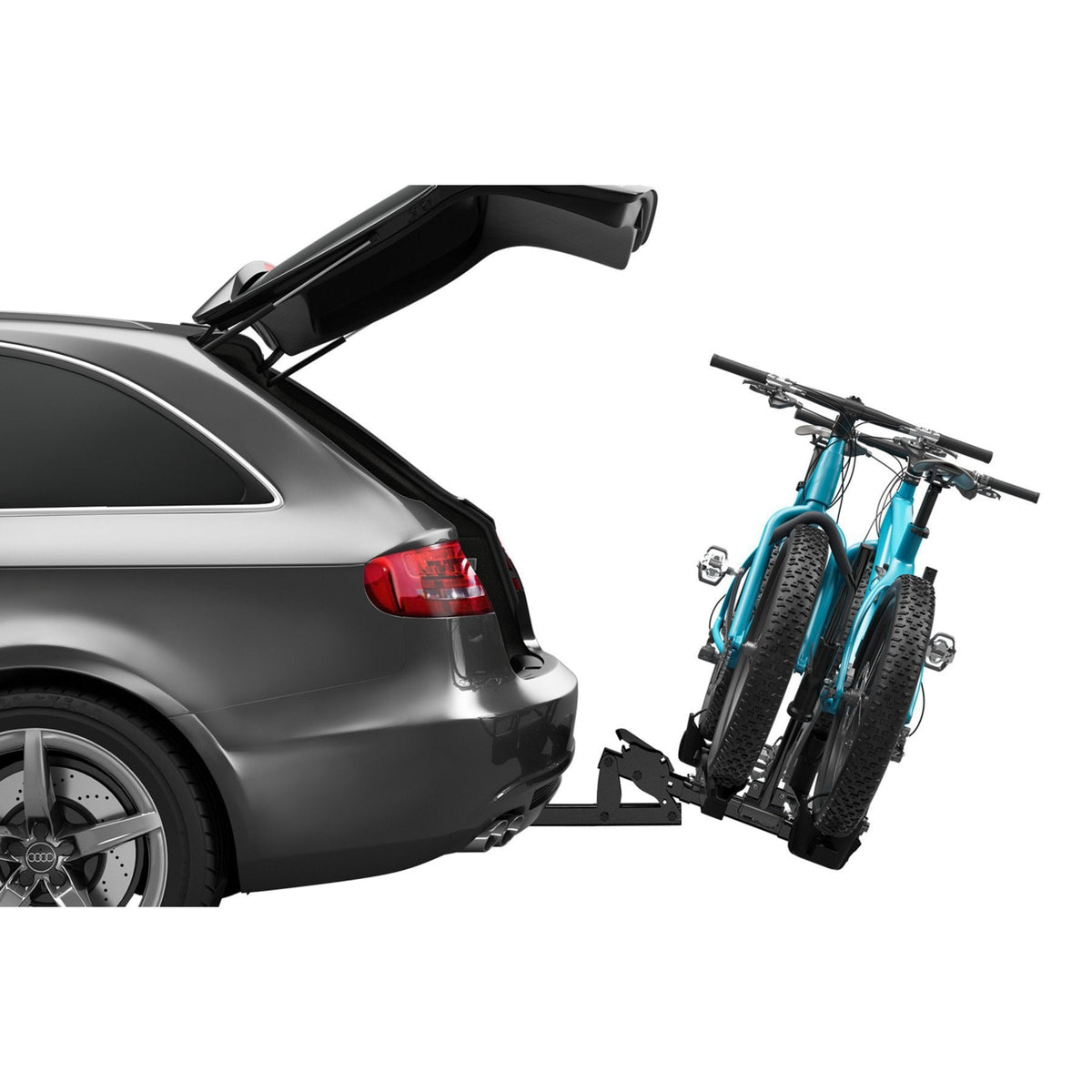 Trailer Hitch Mount Bike Carrier (Platform-Style) - 2 Bikes
