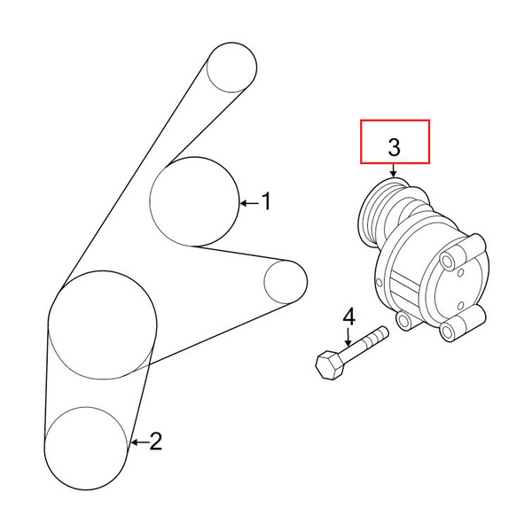 V Belt Tensioner Automatic Transmission Mazda3 Sedan Hatchback Mazda Shop Genuine Mazda Parts and Accessories Online