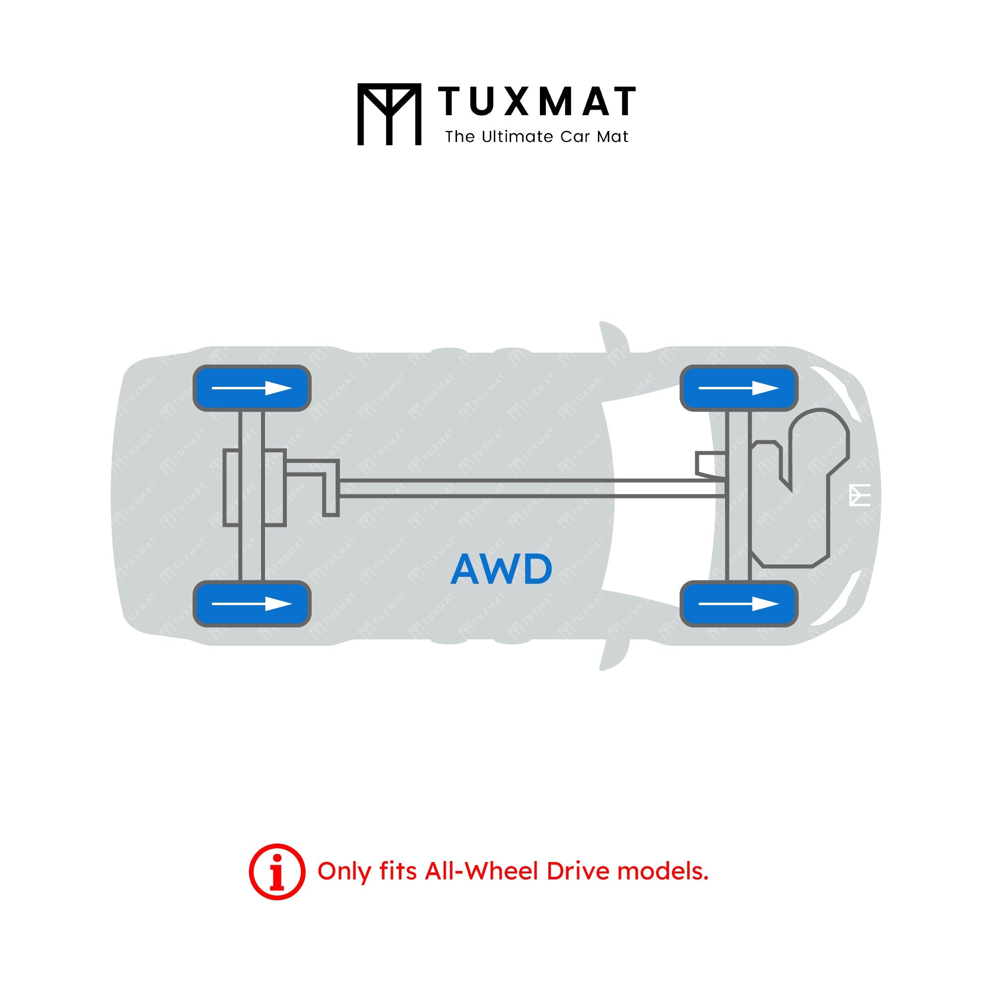 TuxMat Floor Mats (Front & Rear) | Mazda3 Sedan & Hatchback (2019-2024)