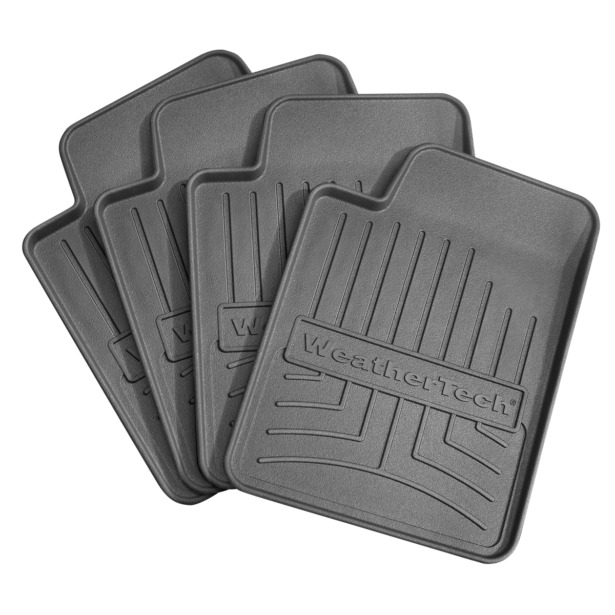 WeatherTech Coasters 4-Pack (FloorLiner Style)