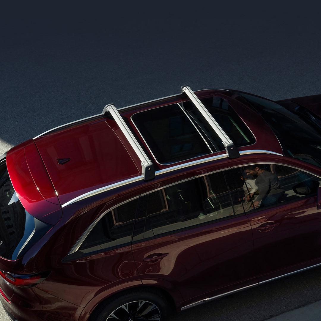 Roof Rack System: Crossbars | Mazda CX-70 (2025) & CX-90 (2024-2025 ...